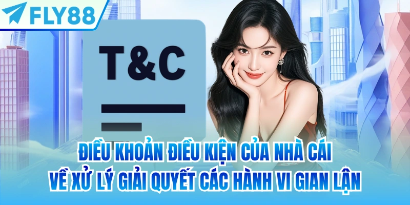 Điều khoản điều kiện của nhà cái về xử lý giải quyết các hành vi gian lận